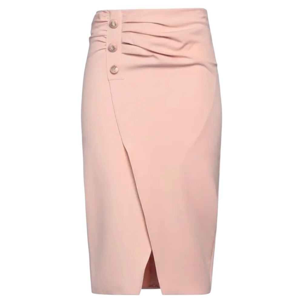 Alessia Santi NEW Pink Pencil Skirt Size XS Old Money Quiet Luxury $284